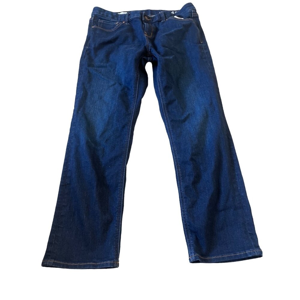 Gap‎ Men's Size 32 Jeans Straight Leg Mid Rise Blue Denim Casual